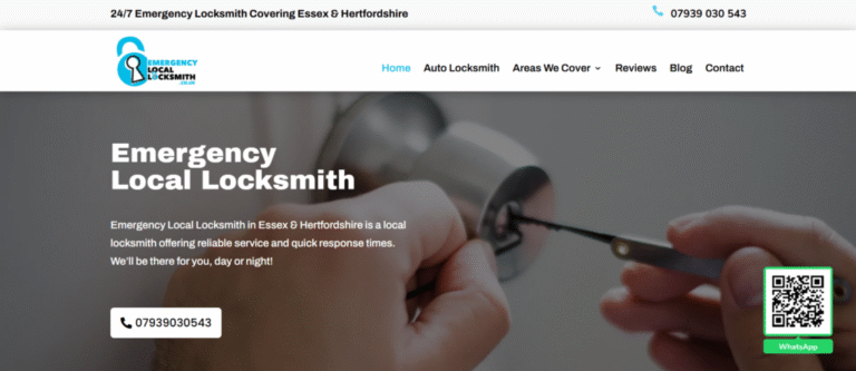 Emergency Local Locksmith – Built with WordPress & Divi